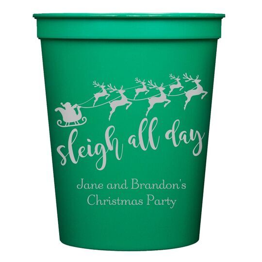 Sleigh All Day Stadium Cups
